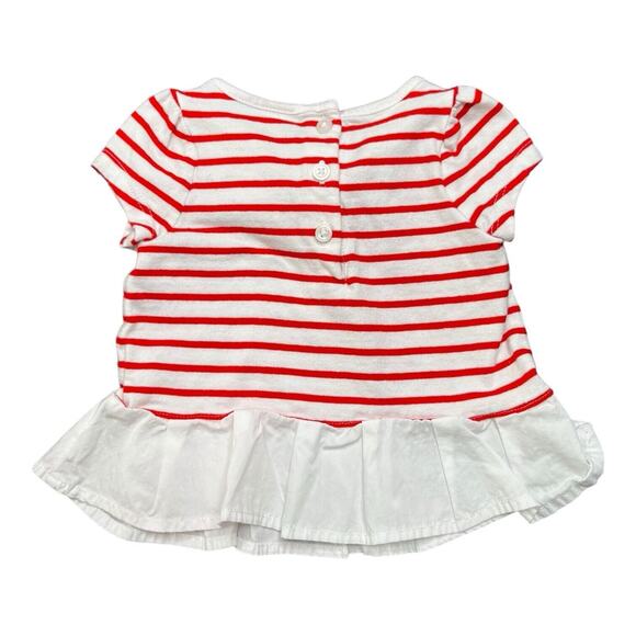 Janie and Jack Lot Of 3 Size 6-12 Months Summer Dresses/Tops Pink EUC - Picture 10 of 15